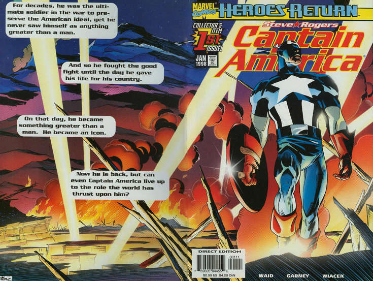 Captain America (3rd Series) #1