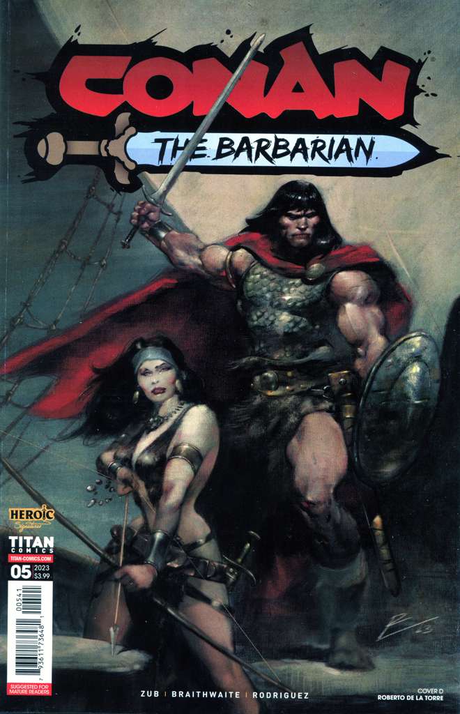 Conan: The Barbarian (Titan) #5 Variation D