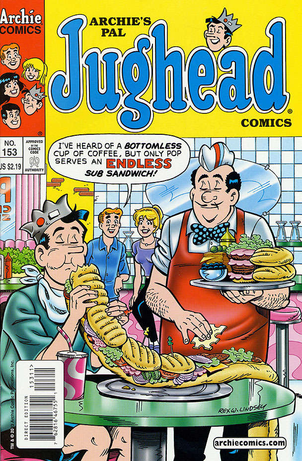 Archie’s Pal Jughead Comics #153