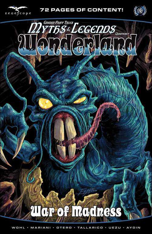 Grimm Fairy Tales Myths & Legends Quarterly: Wonderland: War of Madness #1 Variation B