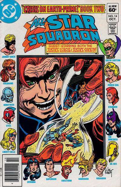 All-Star Squadron #14 Newsstand Edition