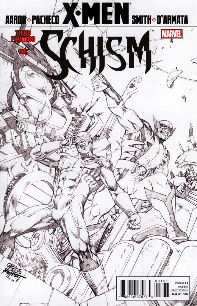 X-Men: Schism #1  - 3rd printing