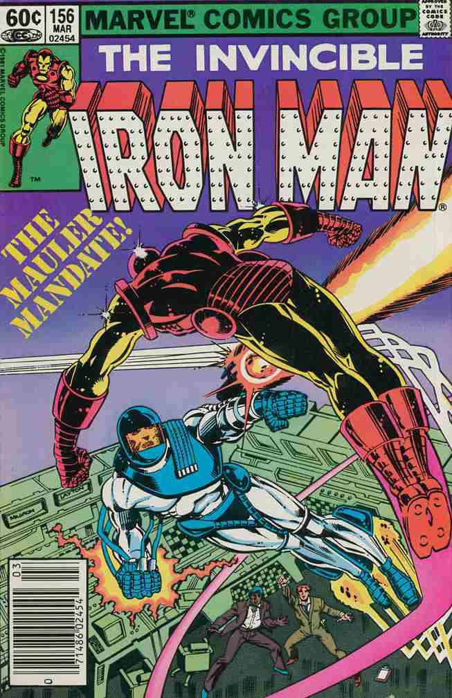 Iron Man (1st Series) #156 Newsstand Edition