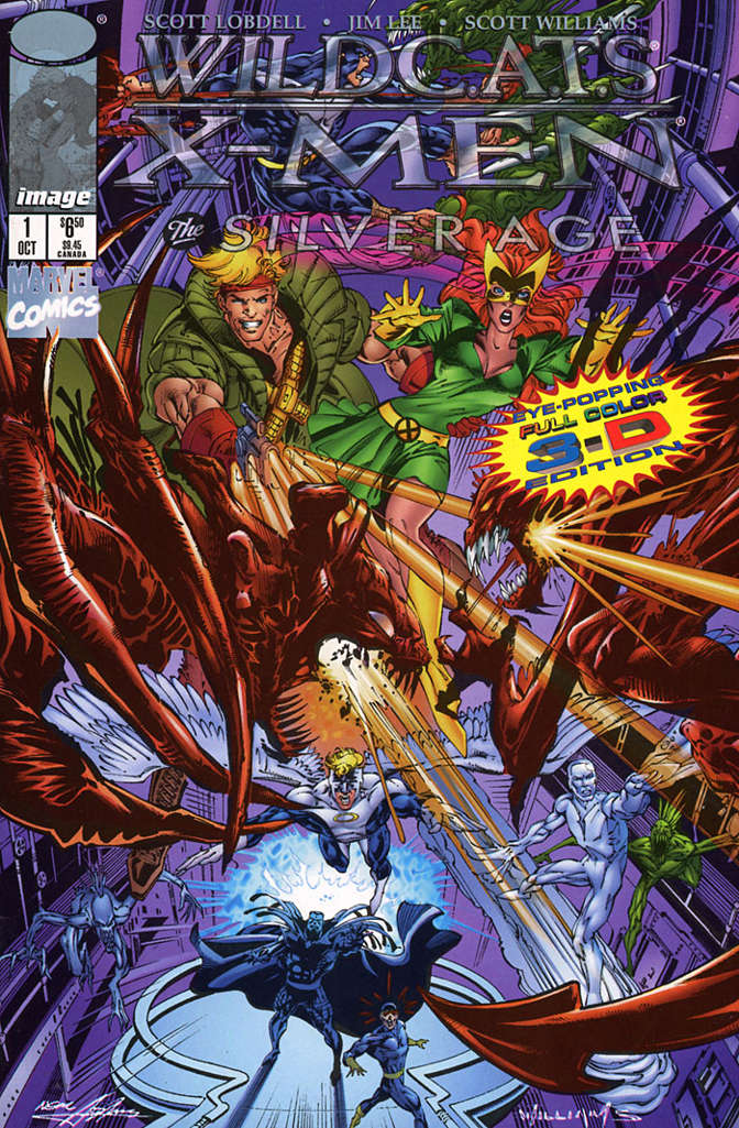 WildC.A.T.s/X-Men: The Silver Age #1 Variation C