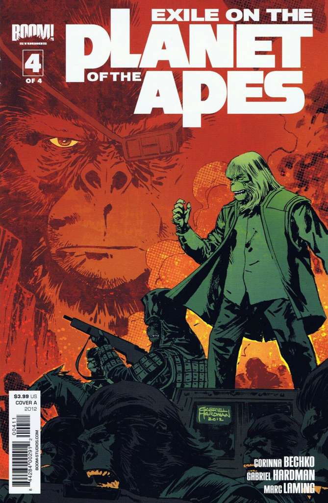 Exile on the Planet of the Apes #4 Variation A