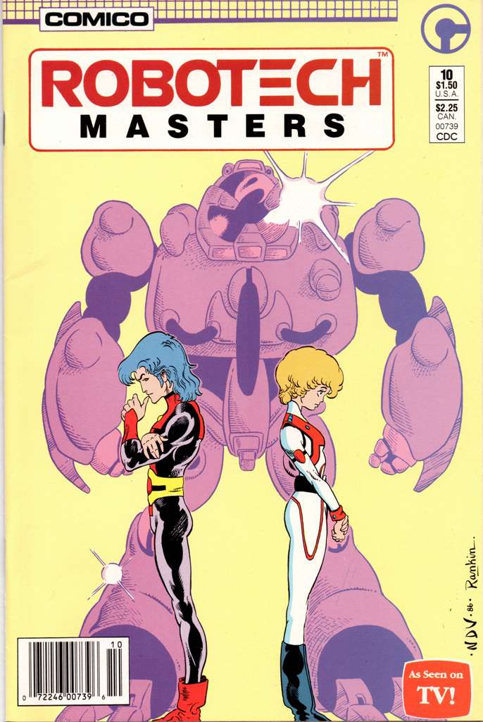 Robotech Masters #10 Newsstand Edition