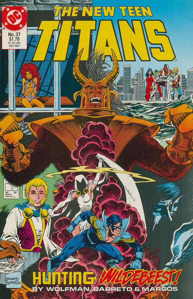 The New Teen Titans (2nd Series) #37