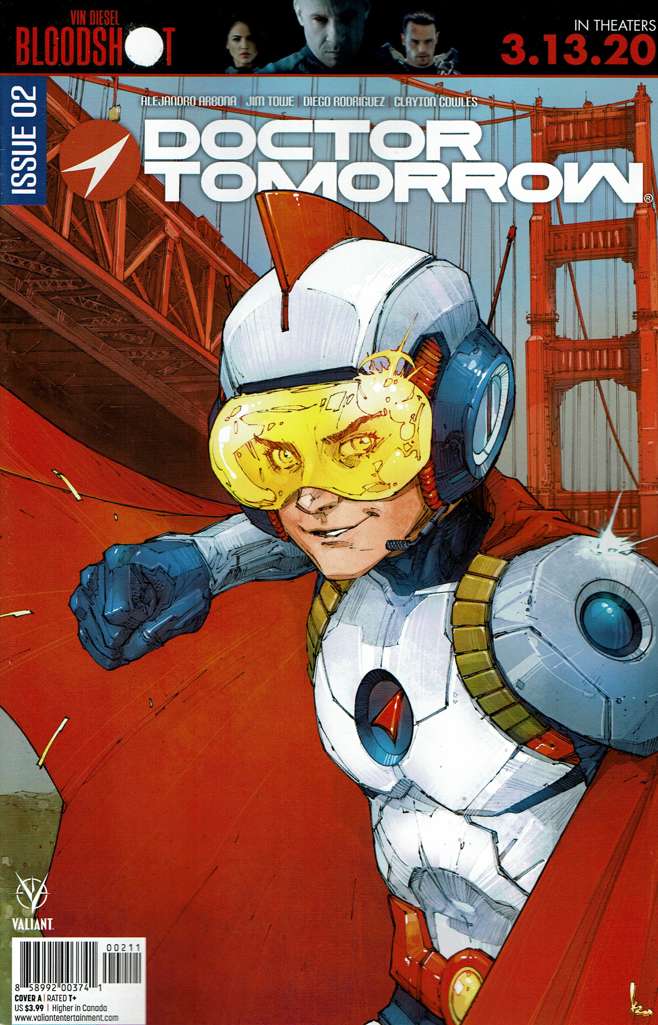 Doctor Tomorrow (Valiant) #2 Variation A