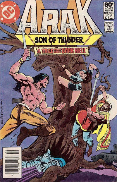 Arak Son of Thunder #4 Newsstand Edition
