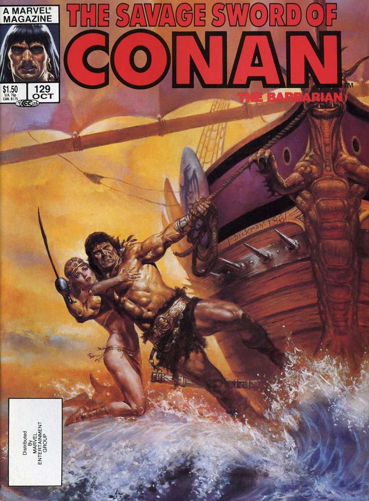 Savage Sword of Conan #129