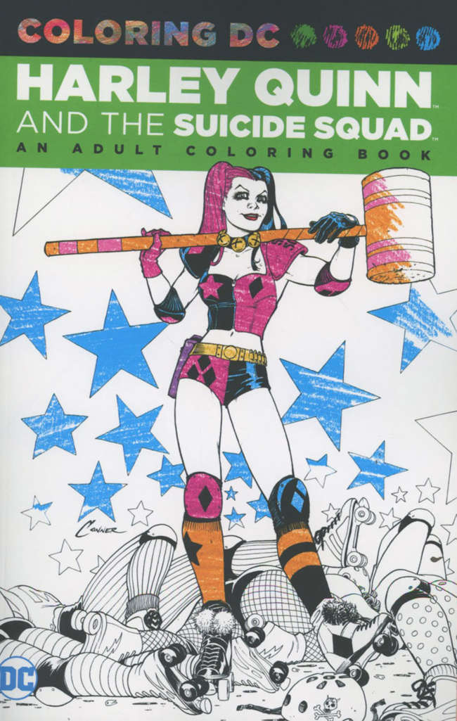 Coloring DC: Harley Quinn and the Suicide Squad