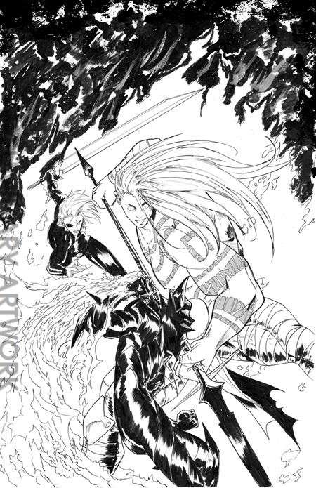 Fireborn #4 Variation B