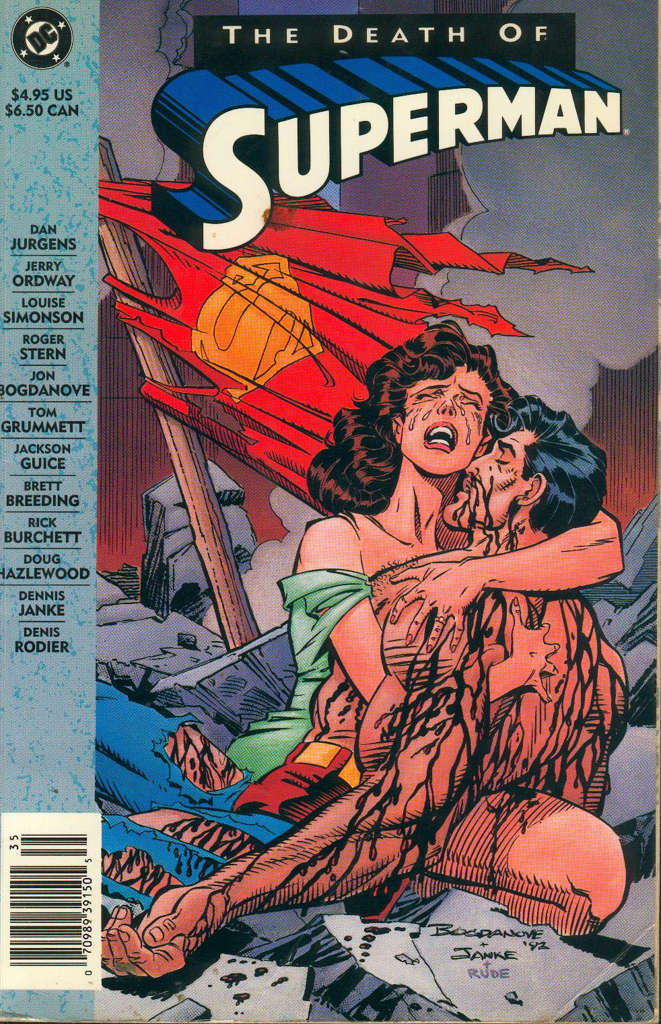 Death of Superman Book #1  - 5th printing