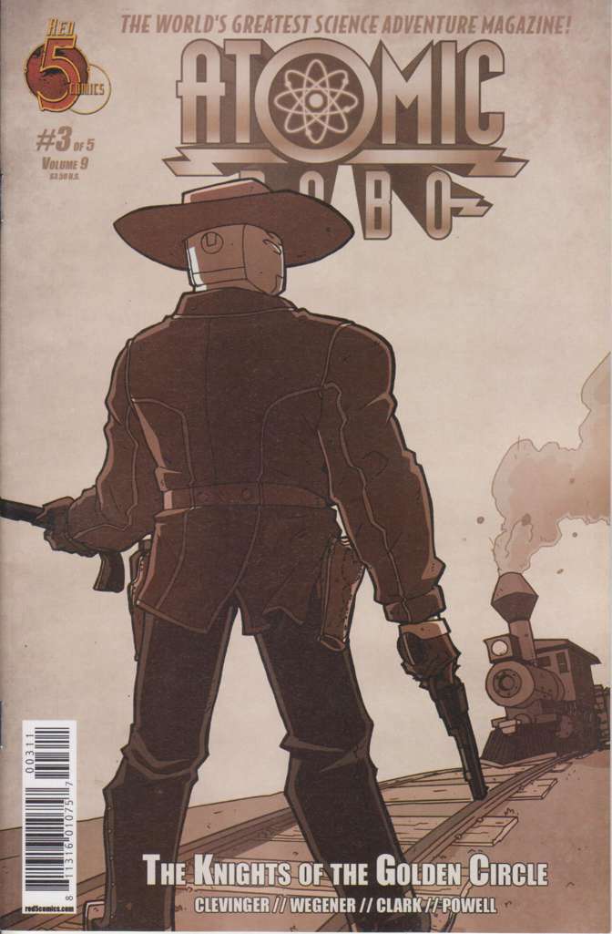 Atomic Robo and the Knights of the Golden Circle #3
