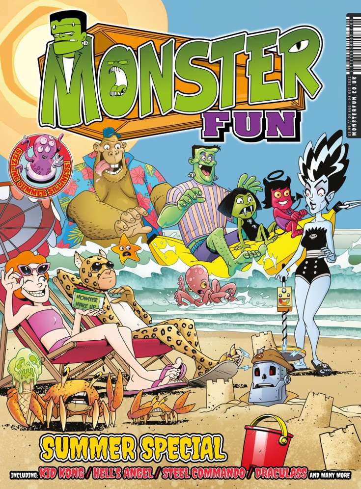 Treasury of British Comics Presents…Monster Fun Summer Special 2022