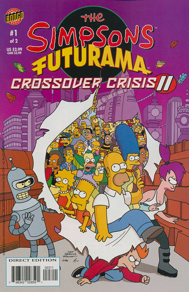 The Simpsons Futurama Crossover Crisis II