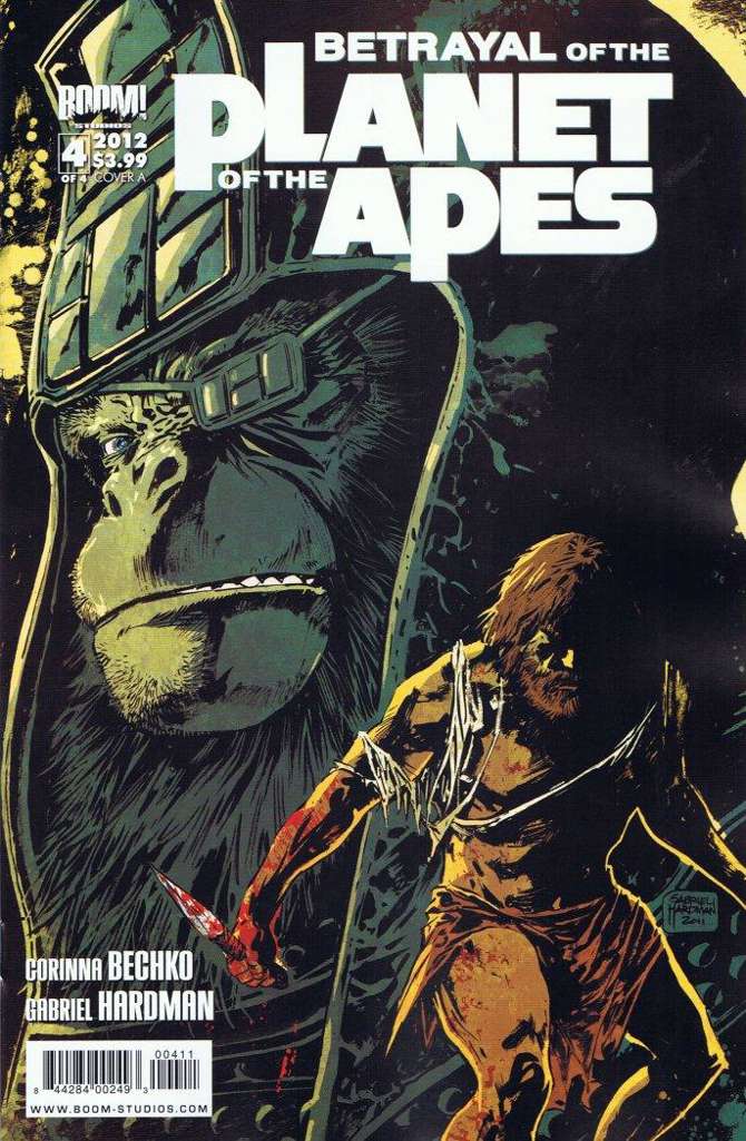 Betrayal of the Planet of the Apes #4 Variation A