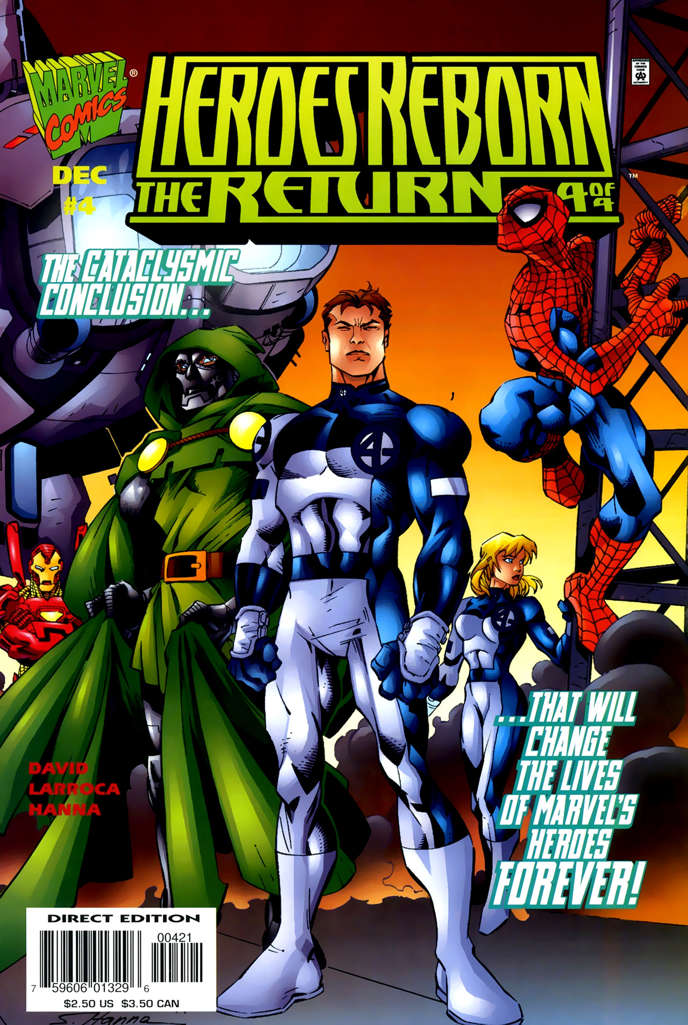 Heroes Reborn: The Return #4 Special Cover