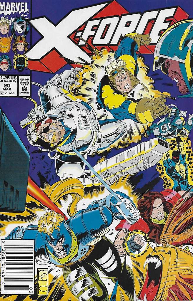 X-Force #20 Newsstand Edition
