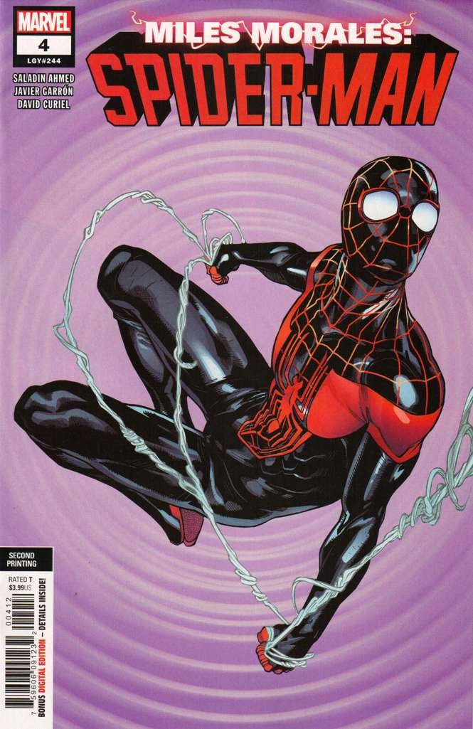 Miles Morales: Spider-Man #4  - 2nd printing