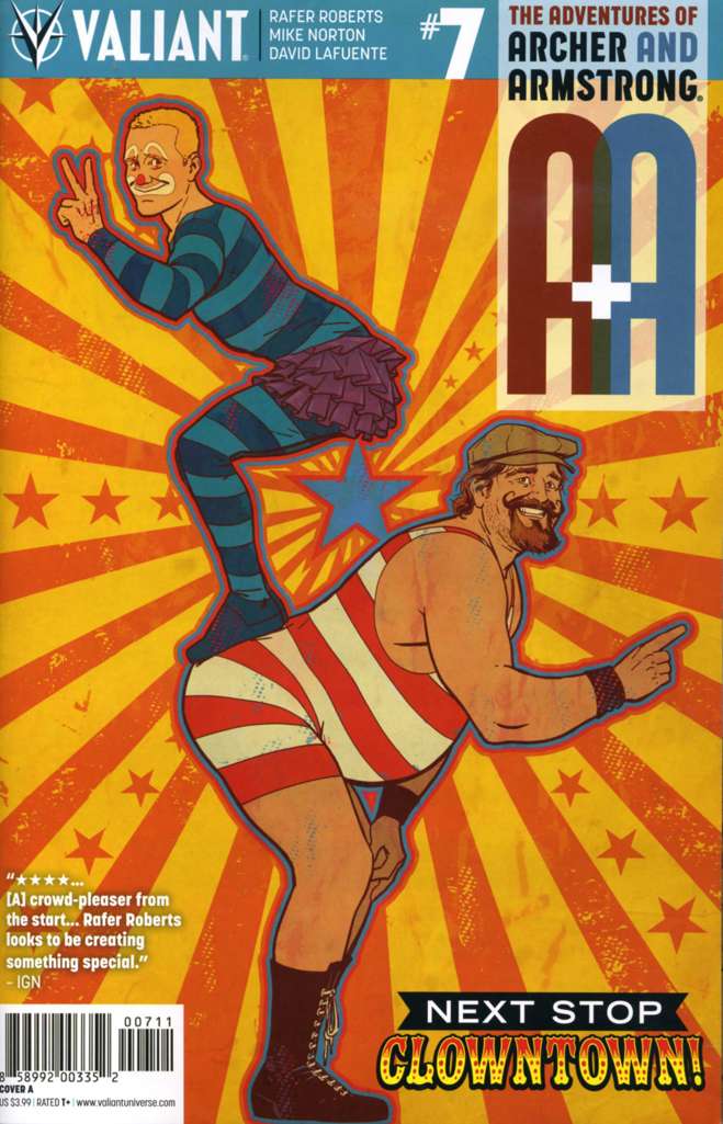 A&A: The Adventures of Archer & Armstrong #7 Variation A