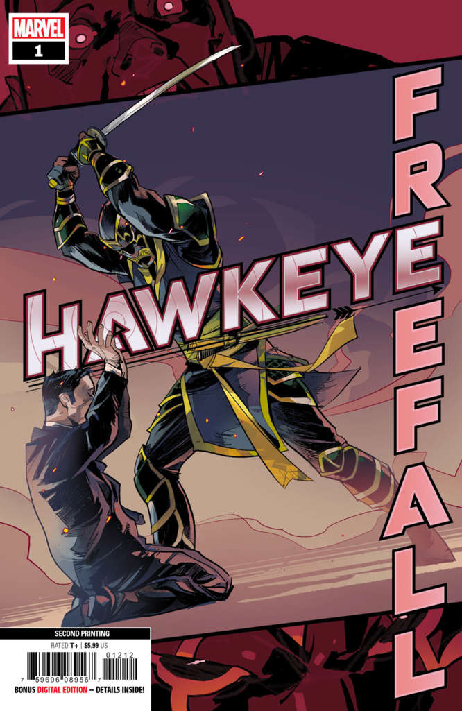 Hawkeye: Free Fall #1  - 2nd printing