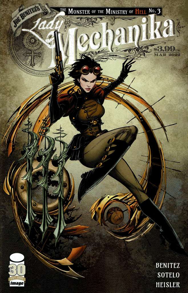 Lady Mechanika: The Monster of the Ministry of Hell #3 Variation A