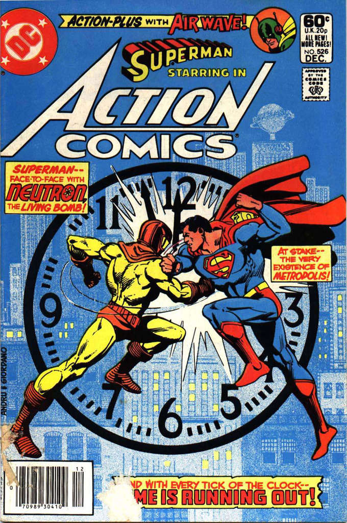 Action Comics #526 Newsstand Edition
