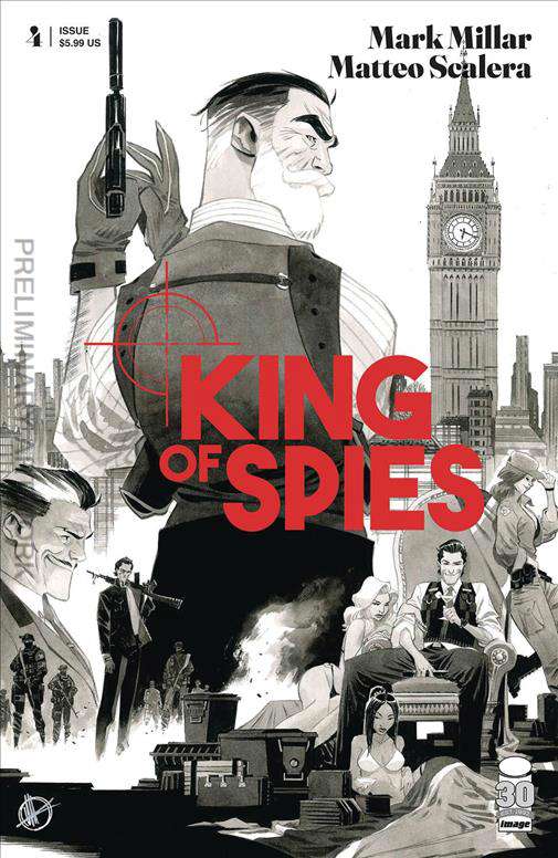 King of Spies #4 Variation B