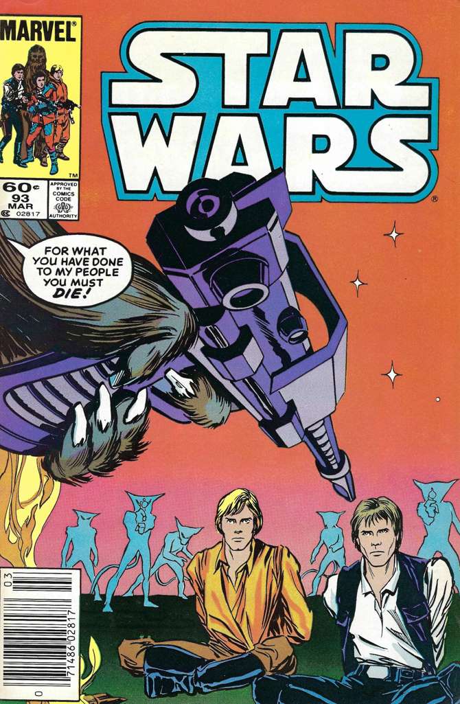 Star Wars #93 Newsstand Edition