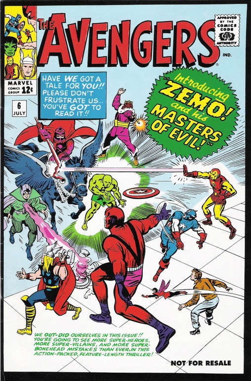 The Avengers #6  - 2nd printing