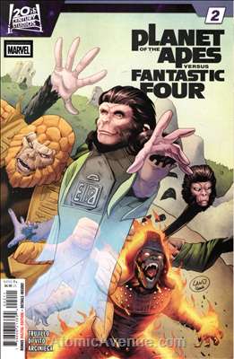 Planet of the Apes Vs. Fantastic Four #2