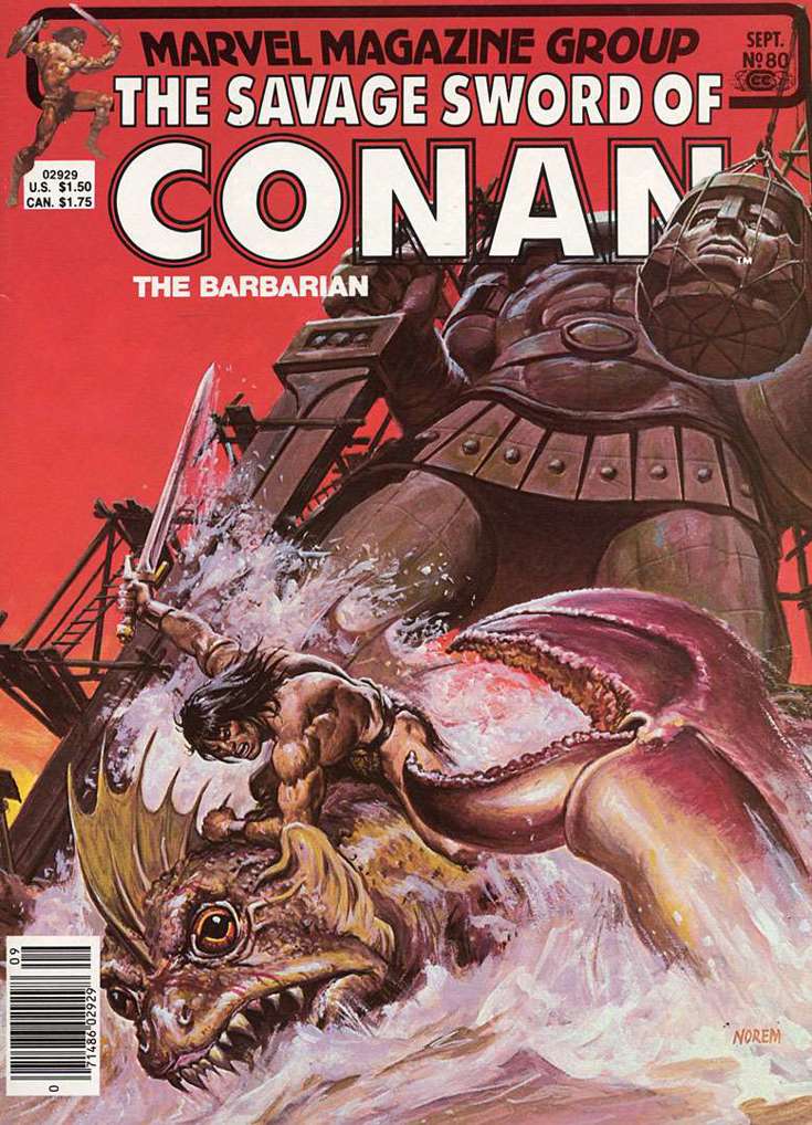 Savage Sword of Conan #80