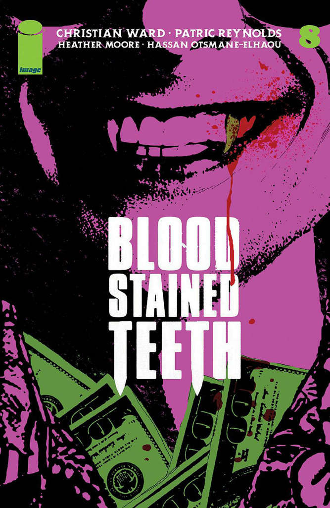 Blood Stained Teeth #8 Variation B