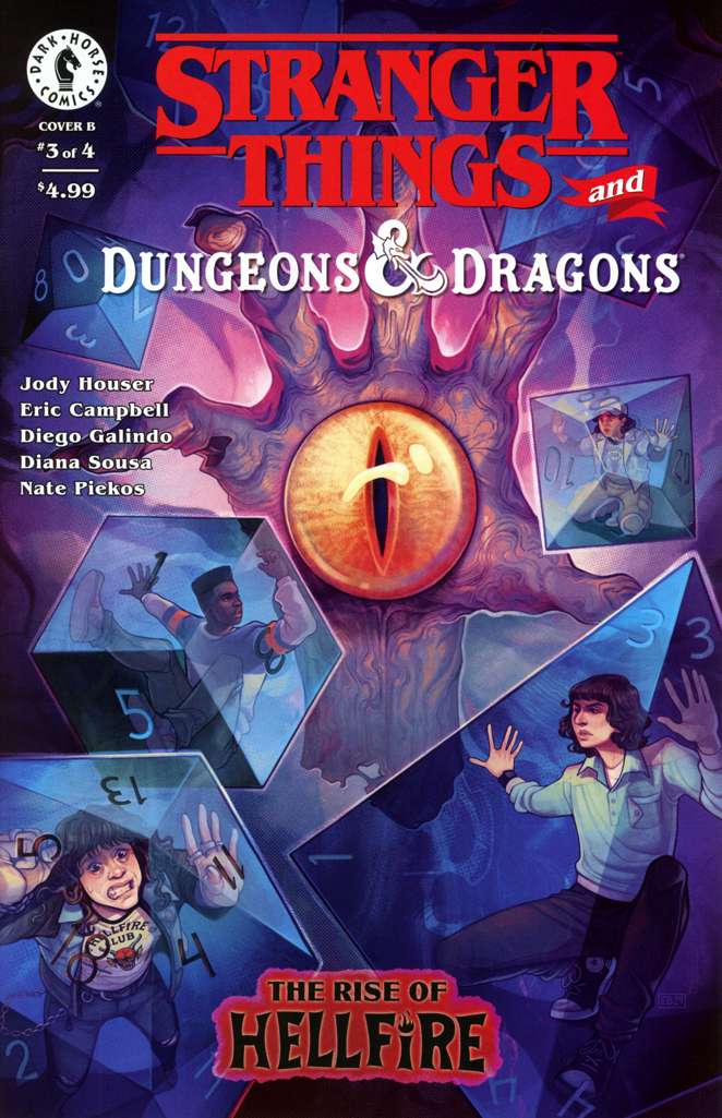 Stranger Things and Dungeons & Dragons: The Rise of Hellfire #3 Variation B