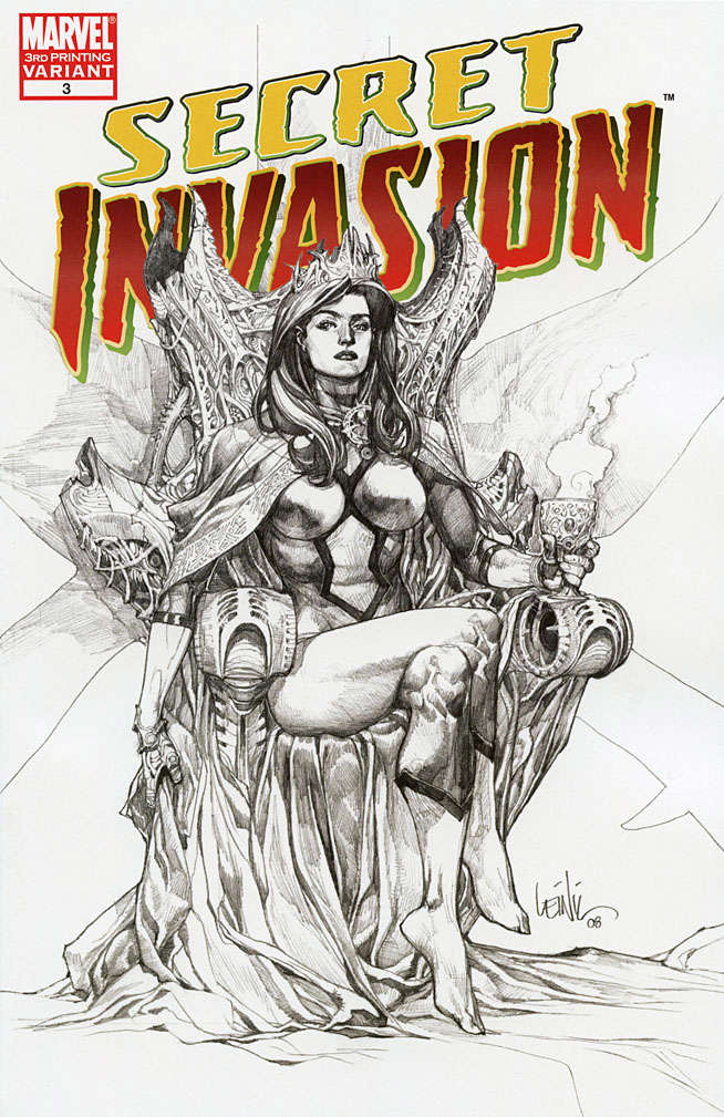 Secret Invasion #3  - 3rd printing