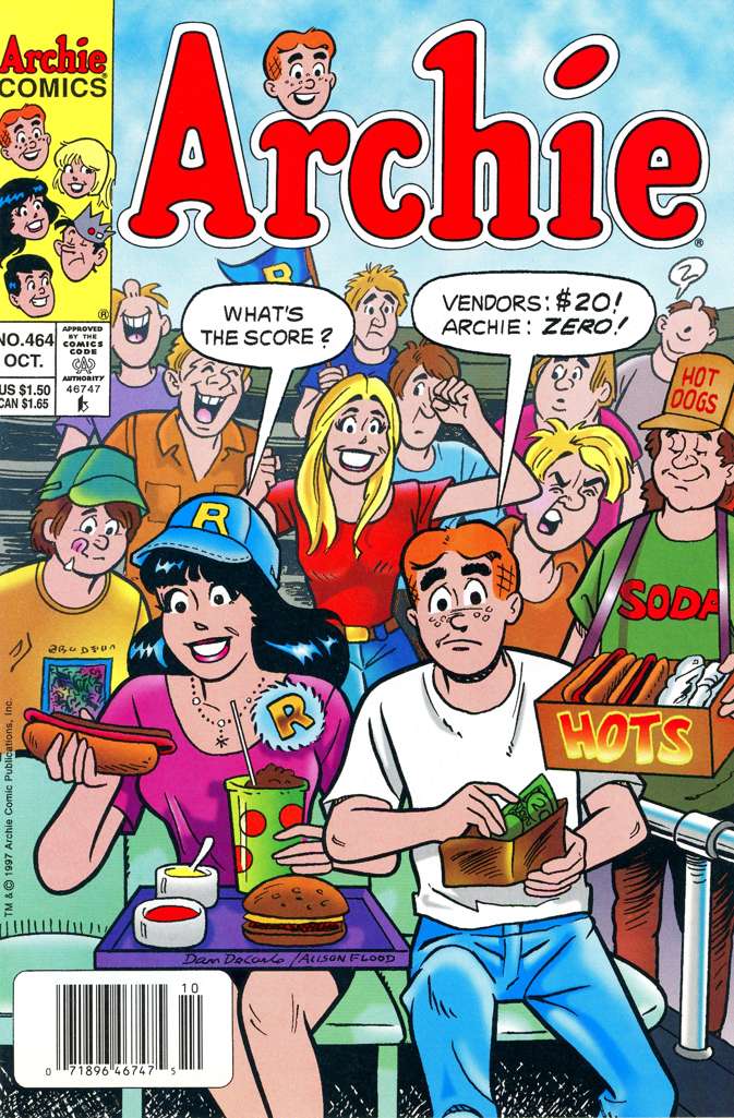 Archie #464 Newsstand Edition