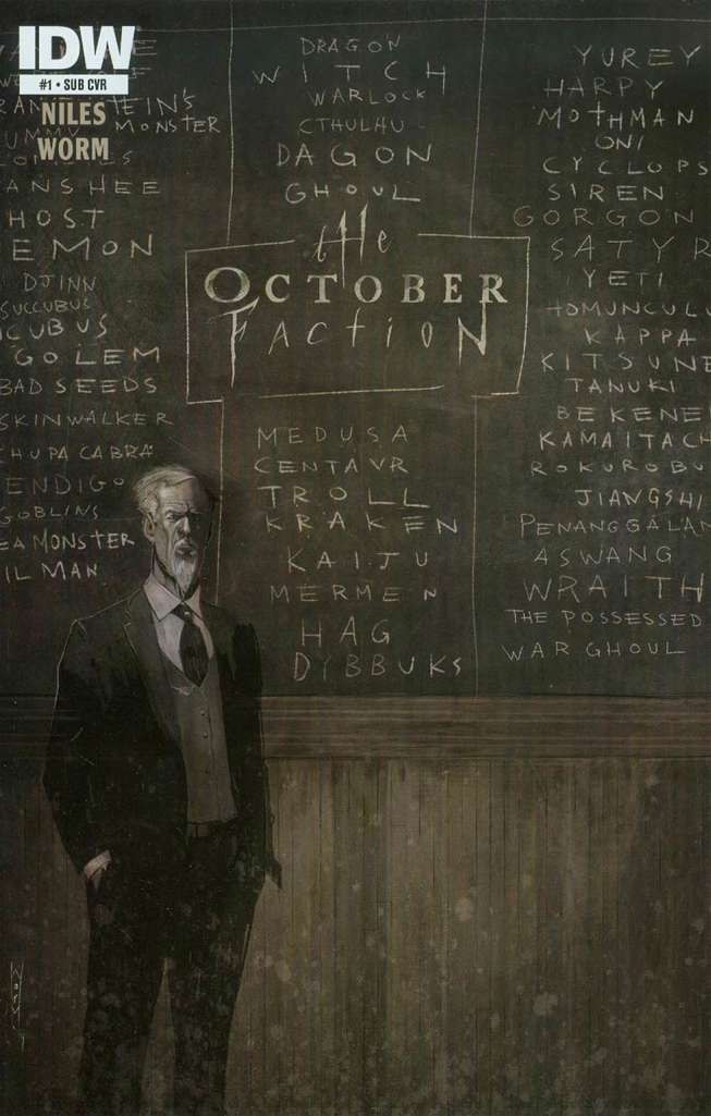 The October Faction #1 Variation A