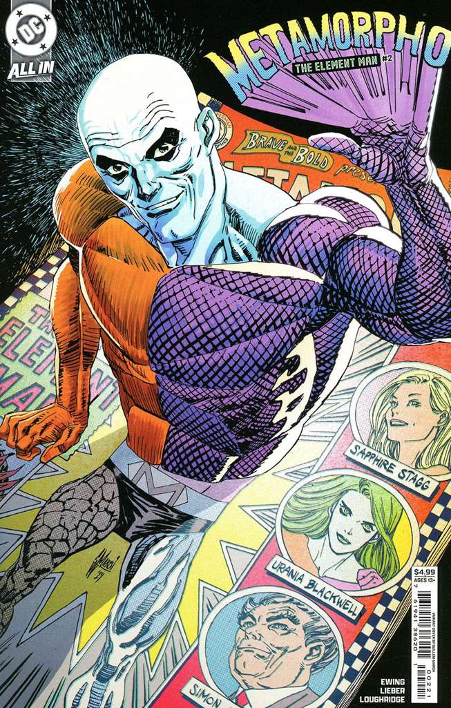 Metamorpho: The Element Man #2 Variation B