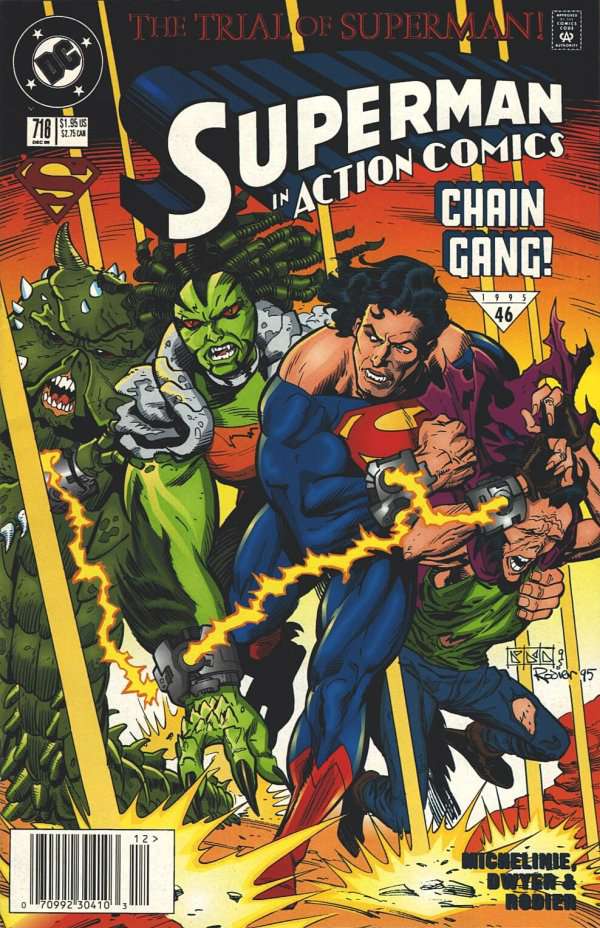 Action Comics #716 Newsstand Edition