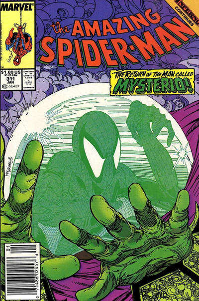 The Amazing Spider-Man #311 Newsstand Edition