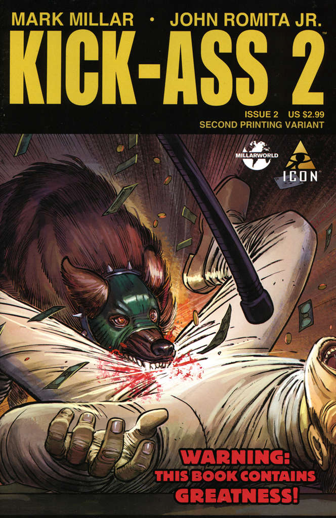 Kick-Ass 2 #2  - 2nd printing