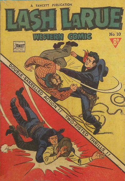 Lash LaRue Western Comic
