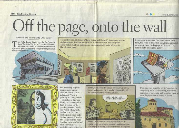 Off the Page, Onto the Wall