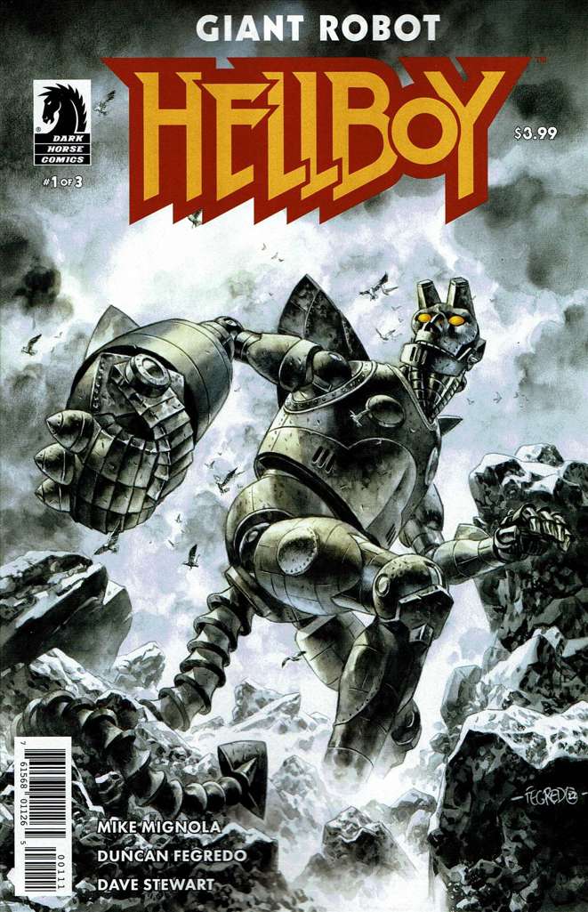 Giant Robot Hellboy