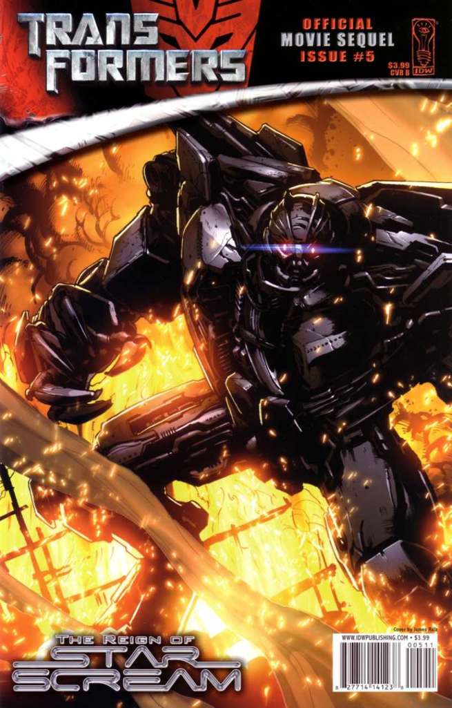 Transformers: The Reign of Starscream #5 Variation B