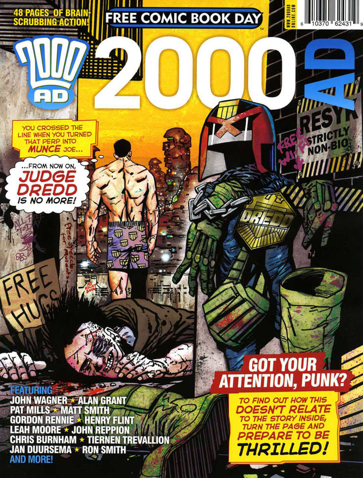 2000 A.D. Free Comic Book Day #2014