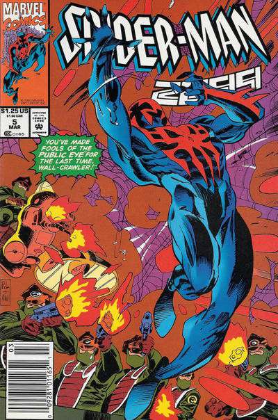 Spider-Man 2099 #5 Newsstand Edition