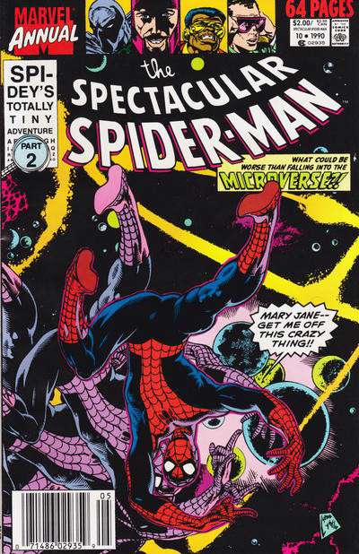 The Spectacular Spider-Man Annual #10 Newsstand Edition