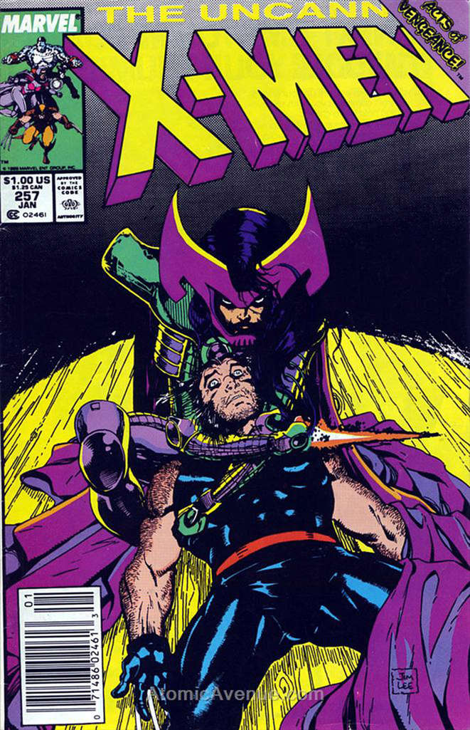The Uncanny X-Men #257 Newsstand Edition